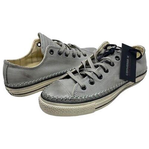 Converse Chuck Taylor X John Varvatos Exclusive Leather Sneaker Shoes in Ox Sand - Gray