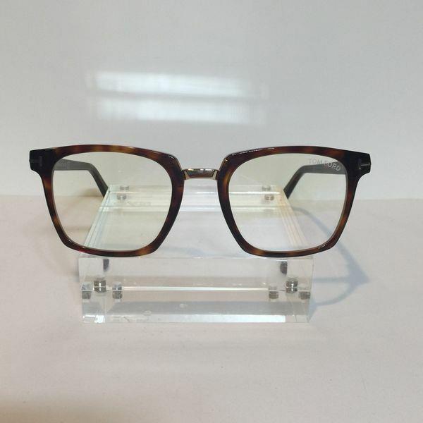 Tom Ford 5523-B 054 Havana Plastic Eyeglasses 50mm - Tom Ford eyeglasses -  010675327562 | Fash Brands