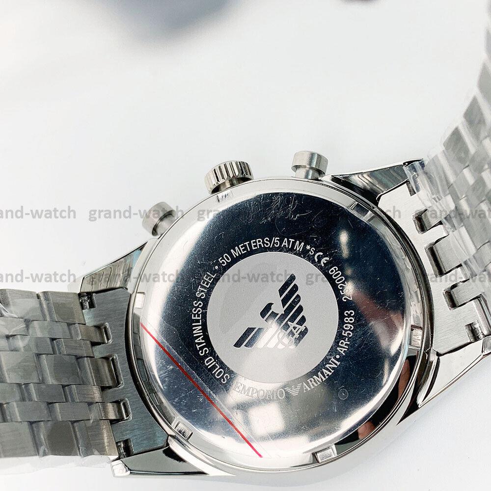 Emporio Armani AR5983 Sportivo Silver Stainless Steel Bracelet Dress Men`s  Watch - Emporio Armani watch - 057701306078 | Fash Brands