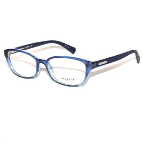 Coach Eyeglasses HC 6067 5290 Blue Gradient 50MM