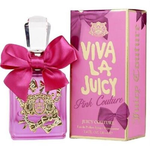 Viva LA Juicy Pink Couture Juicy Couture 3.4 oz Edp Women Perfume Spray
