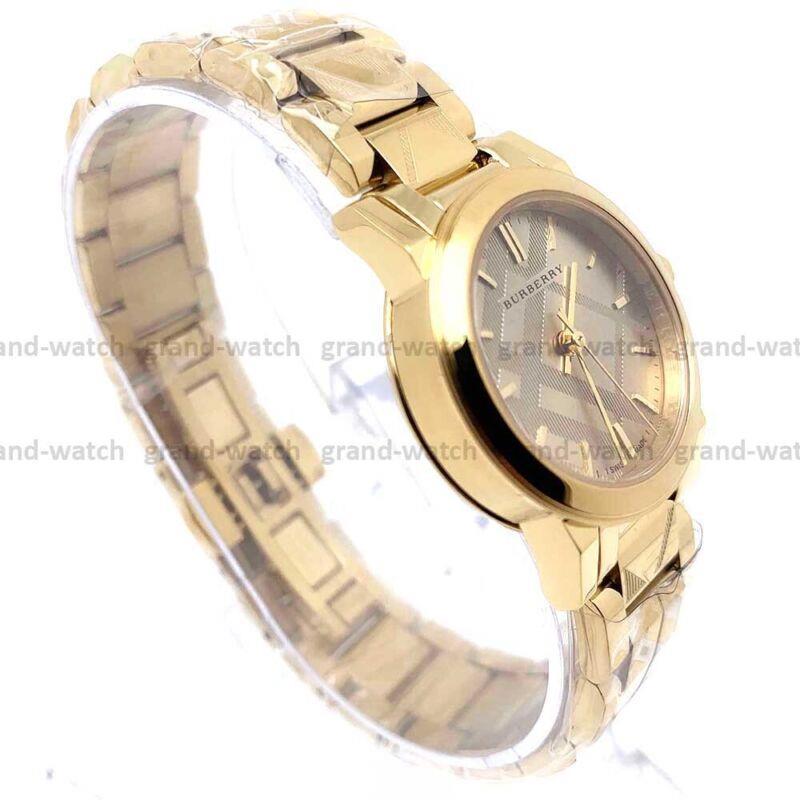 Burberry BU9234 The City Swiss Gold Ion-plated Bracelet Fashion Women`s Watch
