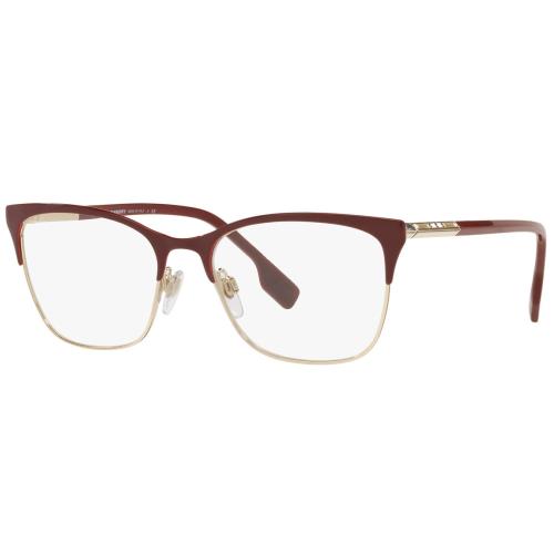 Burberry BE1362 1292 Gold Cat-eye Women`s Eyeglasses