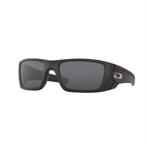Oakley SI Fuel Cell Matte Black Grey US Flag Icon