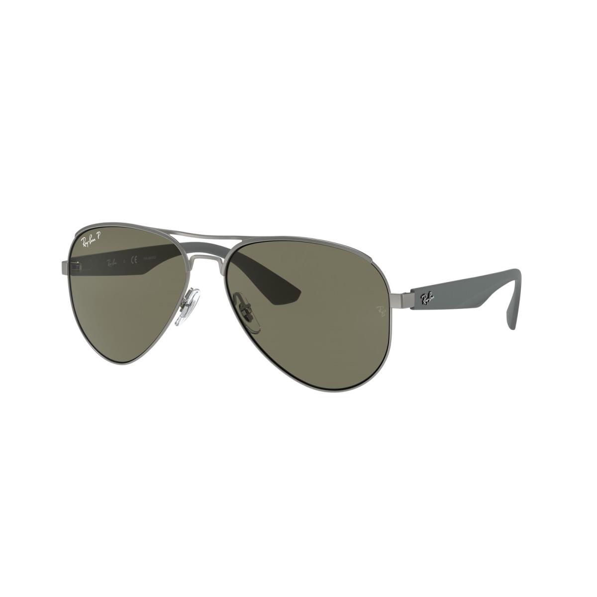 Ray-ban RB 3523 Matte Gunmetal Green 029/9A Sunglasses