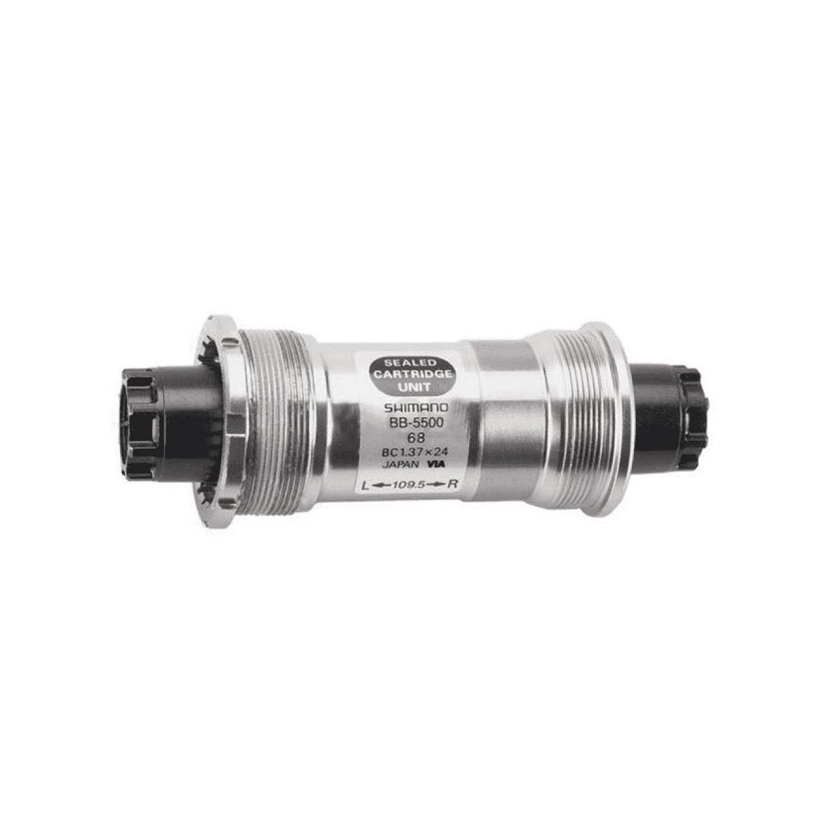 Shimano 105 5500 Octalink Bottom Bracket Silver - Black