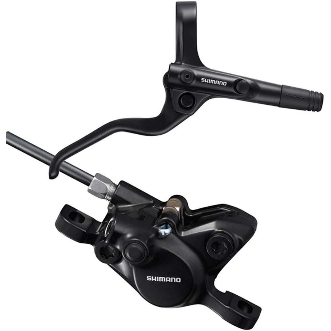 Shimano Bicycle Disc Brake Assembled Set - BR-MT201 Black - Rear