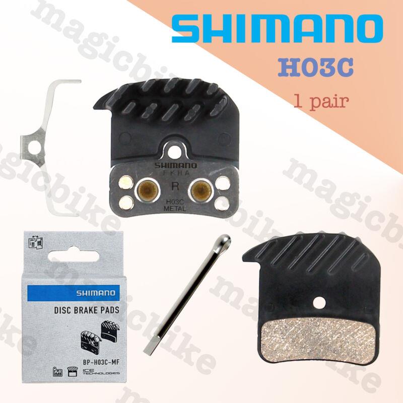 1 Pair Shimano H03C Saint BR-M820 Metal Pads with Cooling Fin P