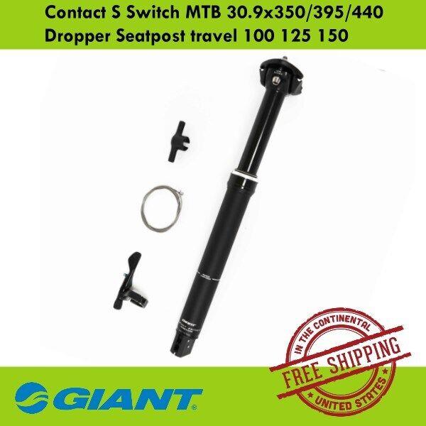 Giant Contact S Switch Mtb 30.9x350/395/440 Dropper Seatpost Travel 100 125 150