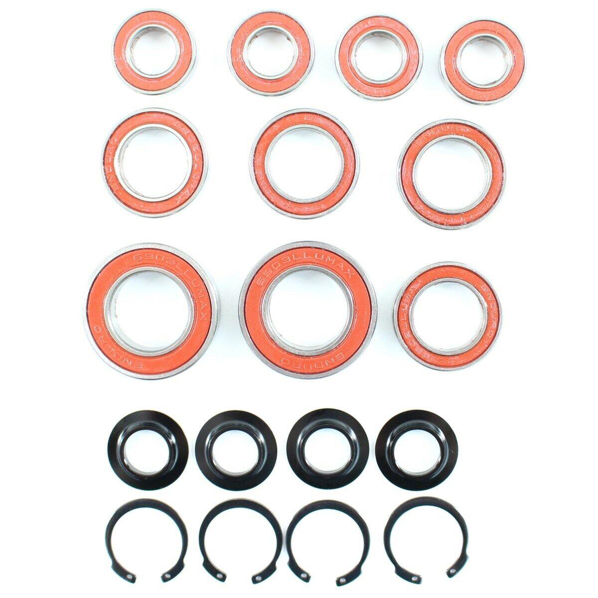 Cannondale Jekyll 2017+ Pivot Bearings Kit w/ Surclips - CK3167U00OS