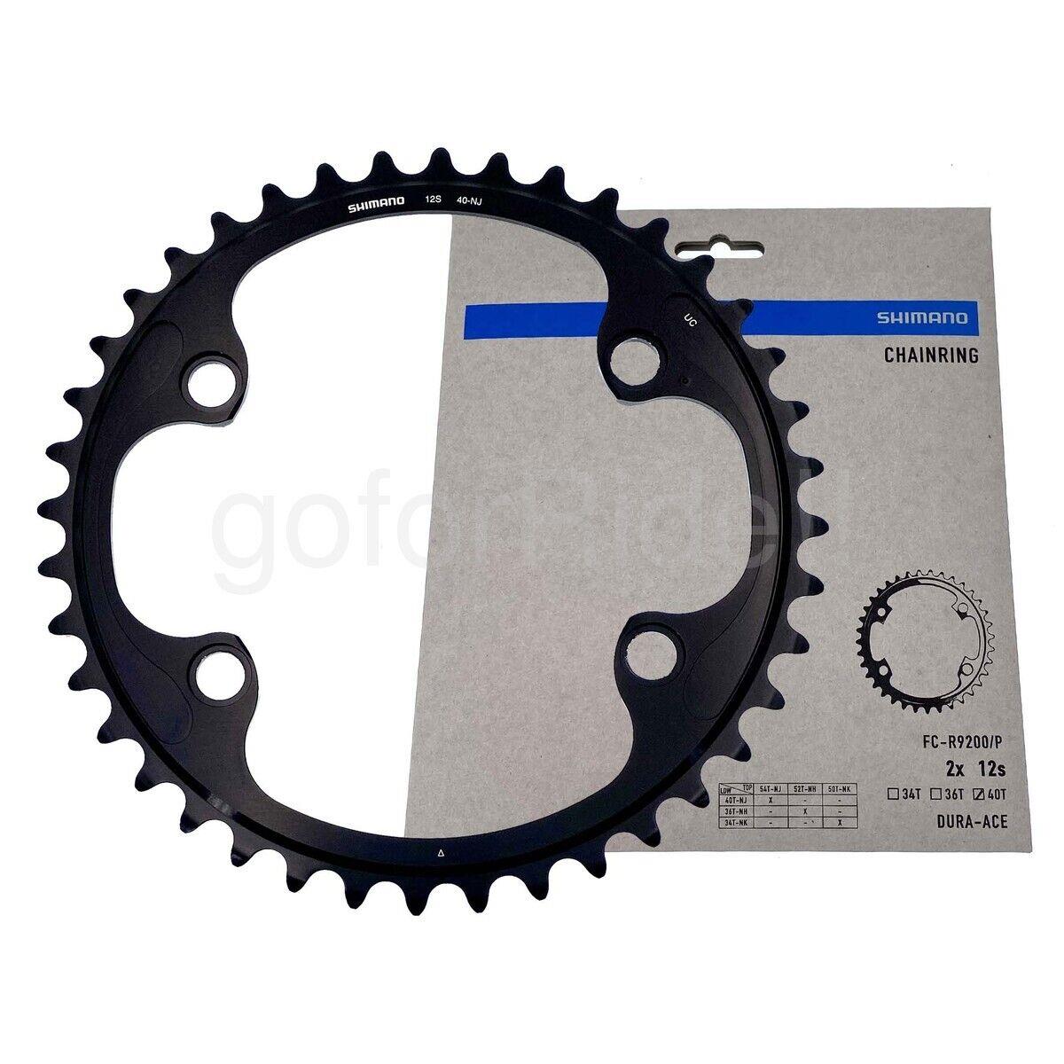 Shimano Dura-ace Road Chainring 40T For FC-R9200/P 2x12S WP-Y0MZ40000