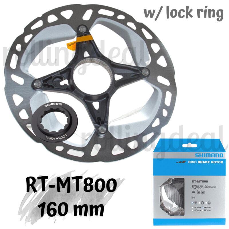 Shimano RT-MT800 Disc Brake Center Lock Rotor 160 mm with Lock Ring