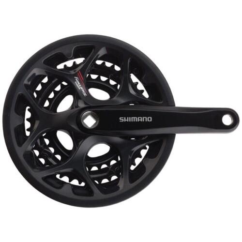 Shimano Tourney FC-A073 Crankset - 170mm 7/8-Speed 50/39/30t Riveted Square