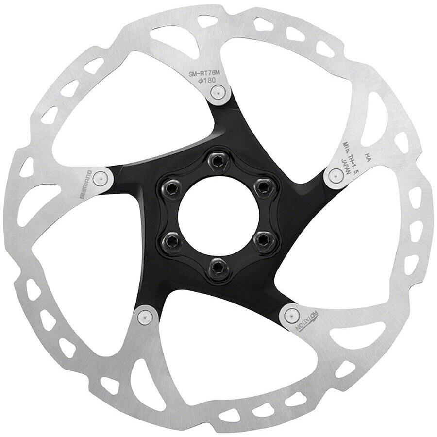 Shimano Rotor For Disc Brake SM-RT76 Deore XT L 203MM 6-BOLT Type