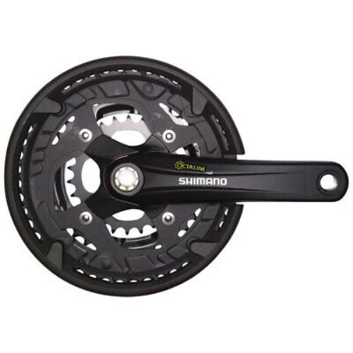 Shimano Alivio FC-T4010 Crankset 175mm 9-Speed 44/32/22t 104/64 Black