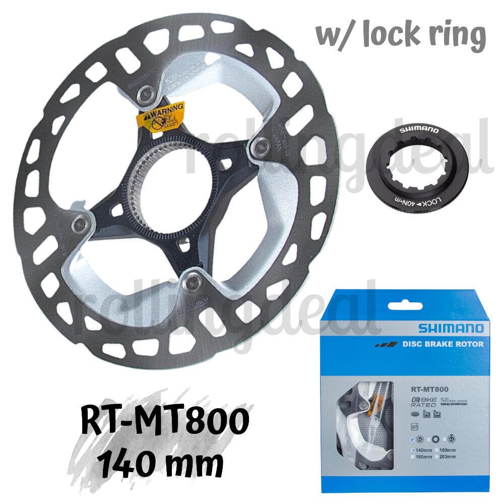 Shimano RT-MT800 Disc Brake Center Lock Rotor 140 mm with Lock Ring