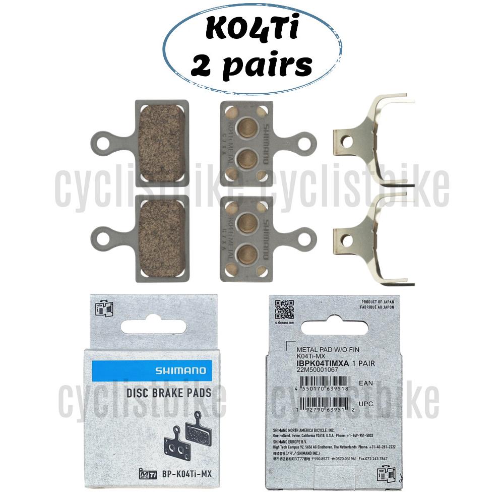 Shimano K04Ti Disc Brake Metal Pads Dura-ace 2 Pairs