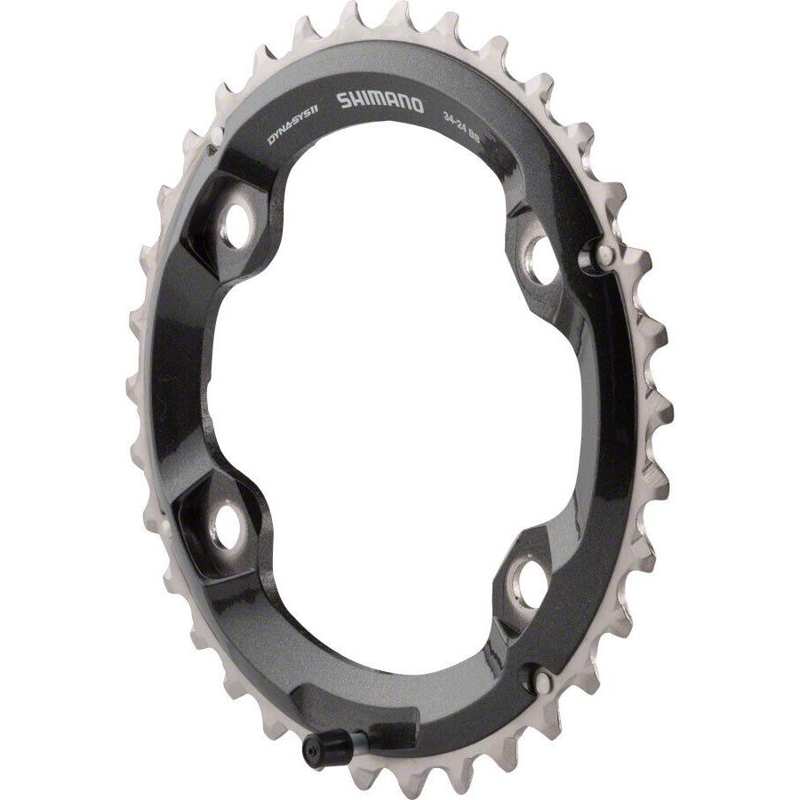 Shimano XT M8000 34t 96mm 11-Speed Outer Chainring For 34-24t Set