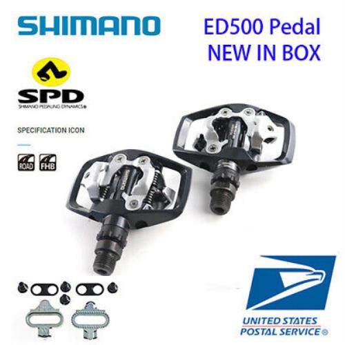 Shimano PD-ED500 Spd Road Bike Touring Cycling Pedals Clipless SM-SH56 Cleat