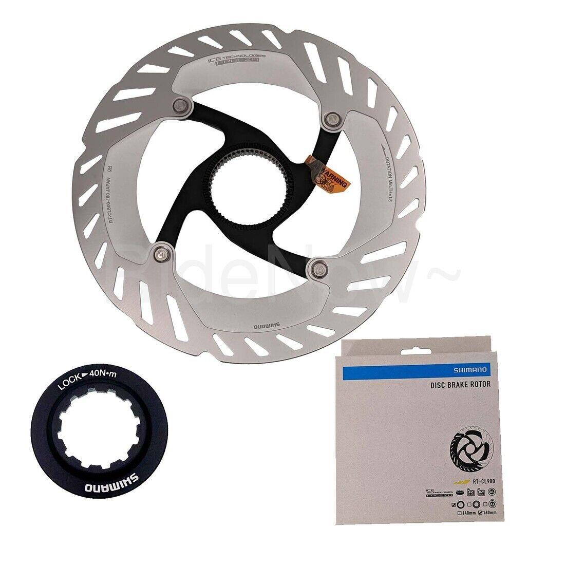 Shimano Grx Gravel RT-CL800 Centerlock Disc Brake Rotor 160 or 140 Ice Tech