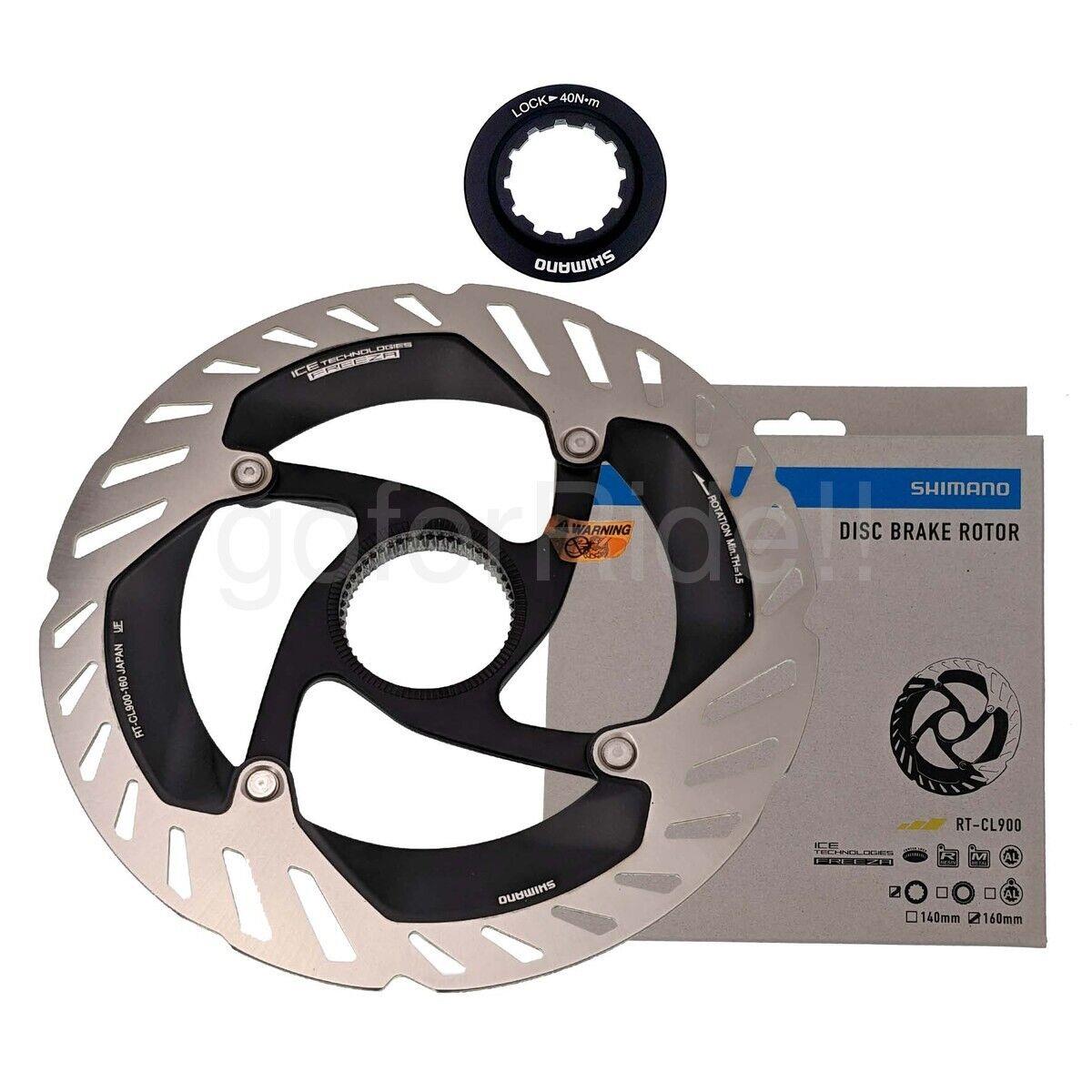 Shimano Dura-ace RT-CL900 Center Lock Bike Disc Rotor 160 or 140mm