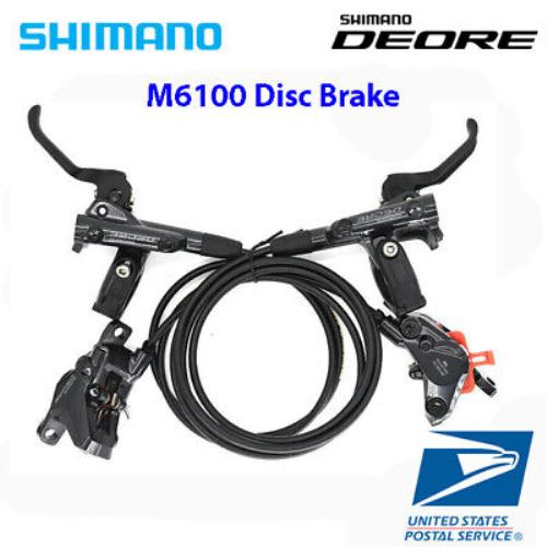 Shimano Deore BR-BL-M6100 2-Piston Hydraulic Disc Brake Set R+l