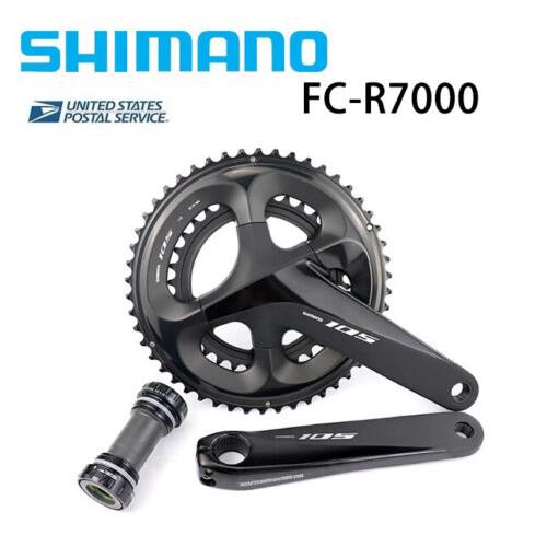 Shimano 105 FC-R7000 2x11 Speed Hollowtech II Crankset Road 50-34T 170mm
