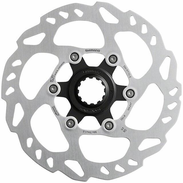 Shimano Slx SM-RT70-SS Disc Brake Rotor - 140mm Center Lock Silver