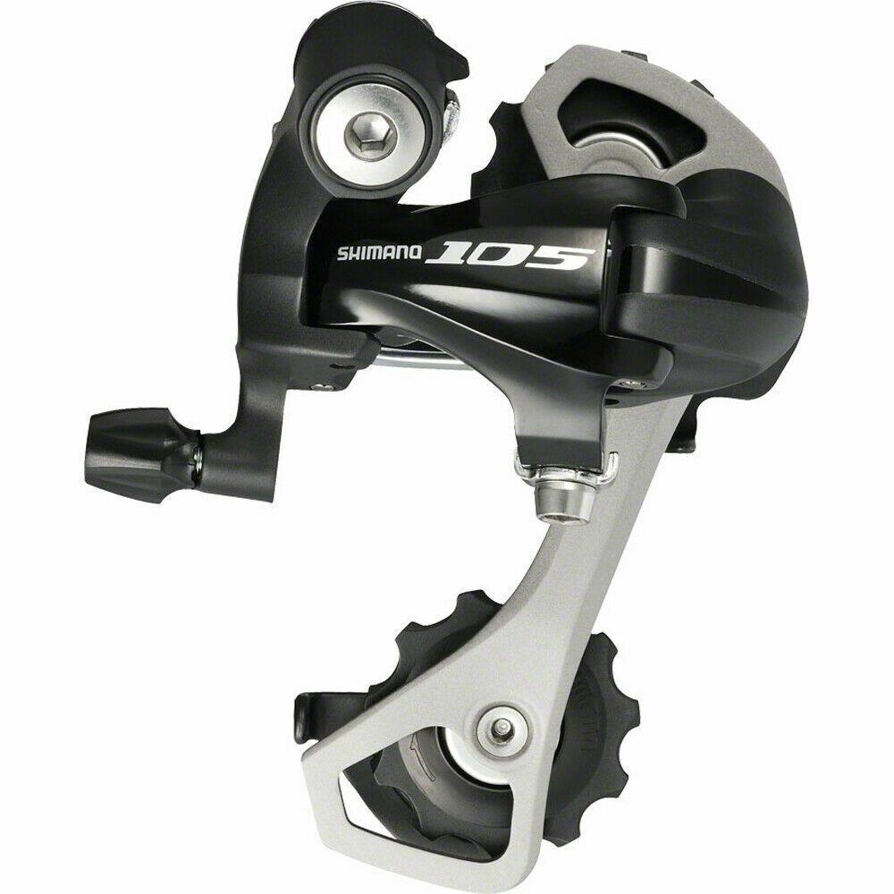 Shimano 105 5701-GS 10-Speed Medium Cage Black Rear Derailleur