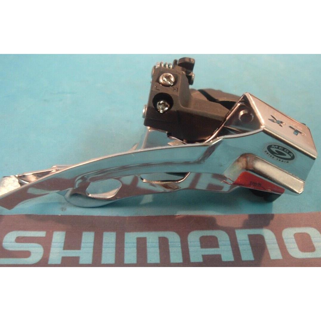 Shimano Deore XT M770 34.9/31.8MM Mtb Front Derailleur New/nos Dp/ts- 3x9-Spd