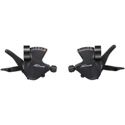 Shimano Altus SL-M2010 3x9-Speed Trigger Shift Lever Set Black