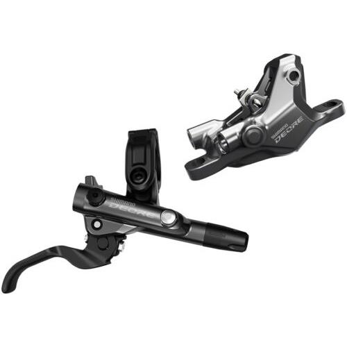 Shimano Deore BL-M6100/BR-M6100 Disc Brake and Lever - Rear Hydraulic Resin Pa