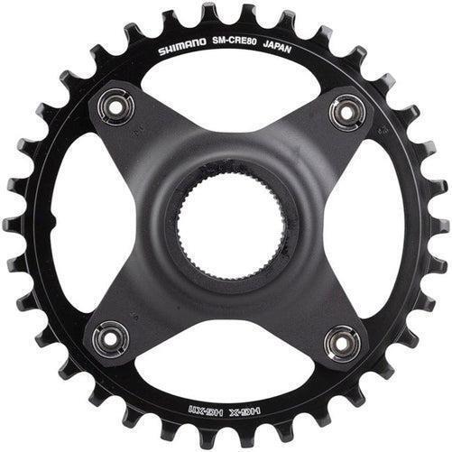 Shimano Steps SM-CRE80 Chainring Without Chainguide 50mm Chainline 38t