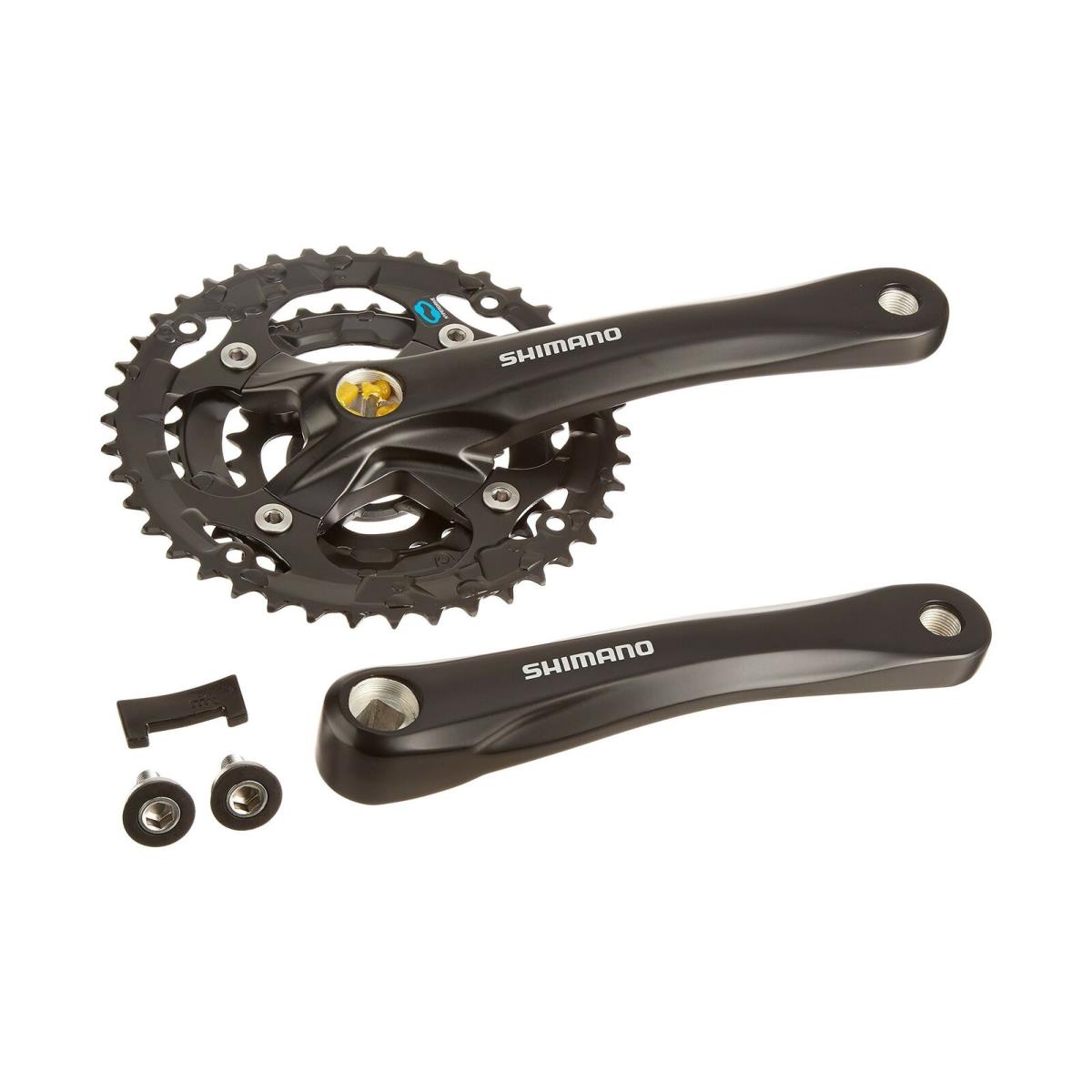 Shimano M361 Hybrid Crankset Black 175mm X 42/32/22T