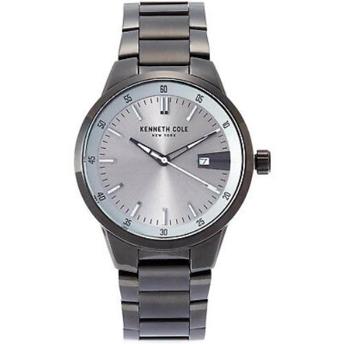 Kenneth Cole KCC0131004 Silver Dial Stainless Steel Men`s Watch