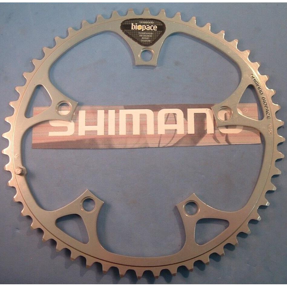 Shimano 600 52T Biopace LD Road / Nos Chainring Oval-2x 6/7/8-Spd-130MM