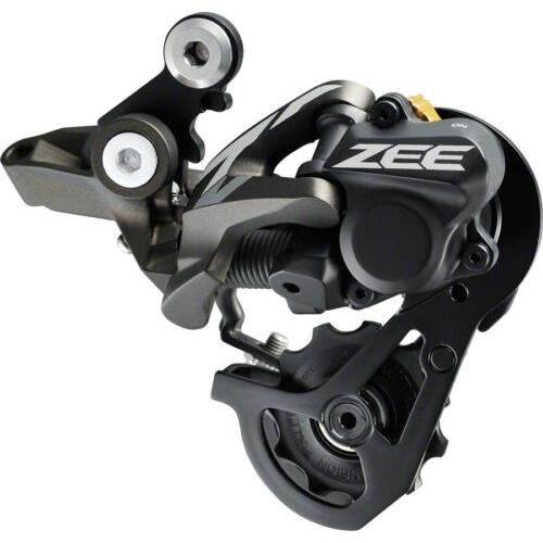 Shimano Zee RD-M640-SS Rear Derailleur - 10 Speed Short Cage Gray with Clutch