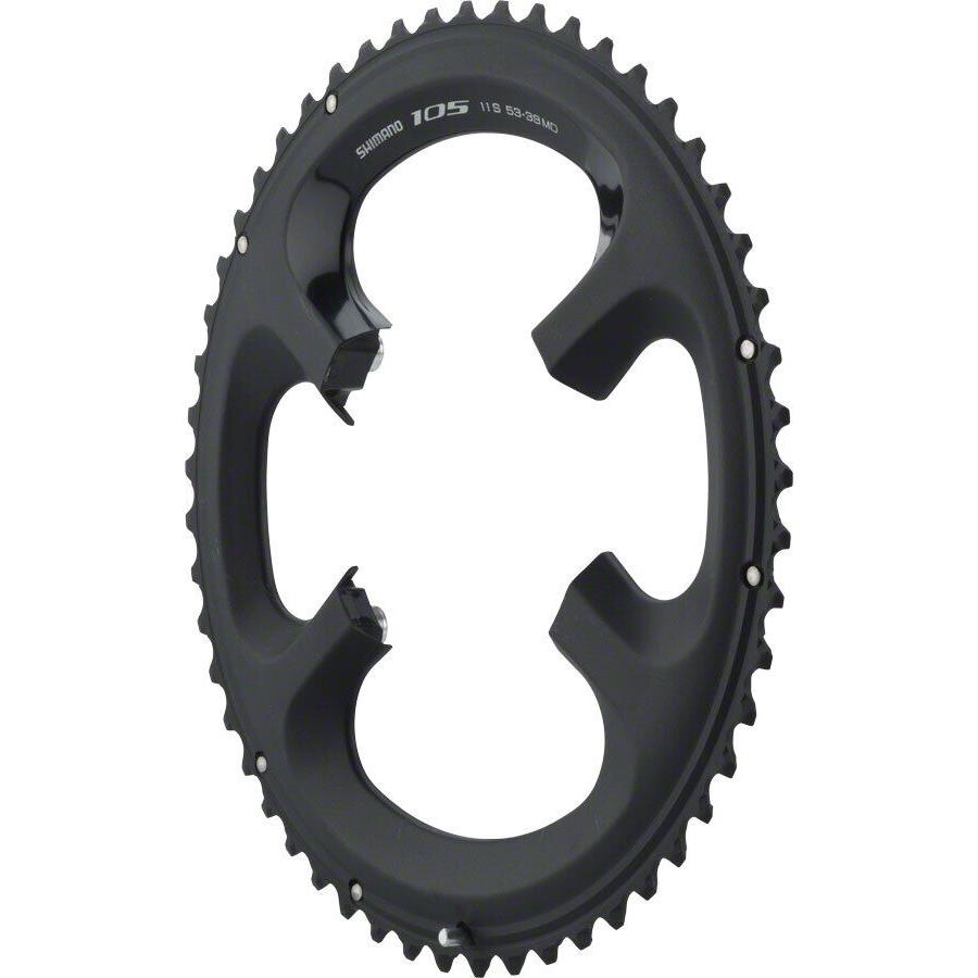 Shimano 105 5800-L 53t 110mm 11-Speed Chainring For 53/39t Black