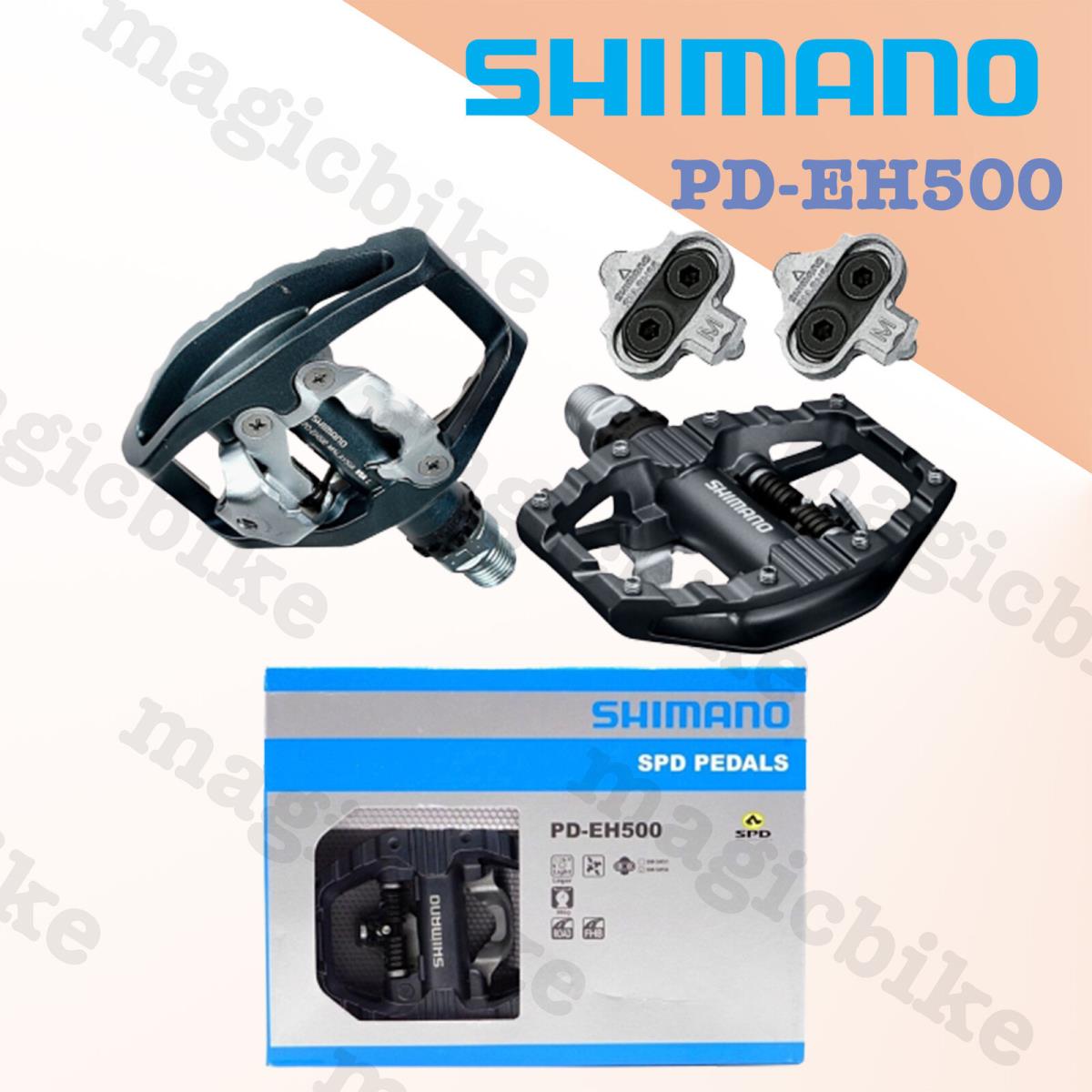 Shimano PD-EH500 Road /urban/commuting Clipless/platform Pedals EPDEH500 - Gray