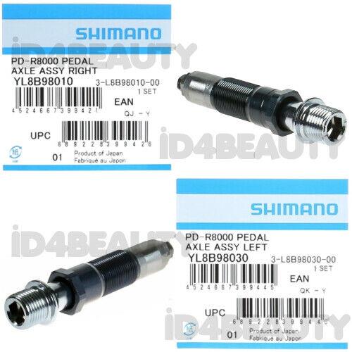 Shimano Ultegra Spd-sl PD-R8000 Pedal Axle Assembly Left/right 1pair