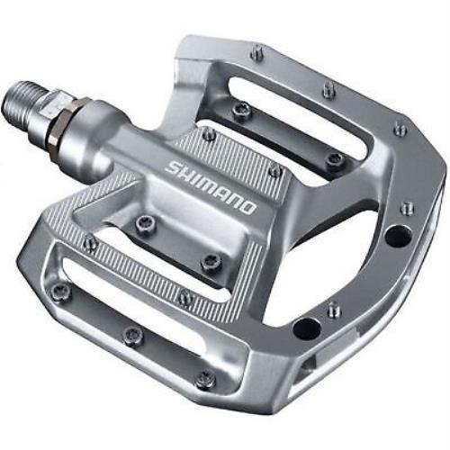 Shimano PD-GR500 Flat Pedals For Mountain Bike Off-road Silver All In Retail