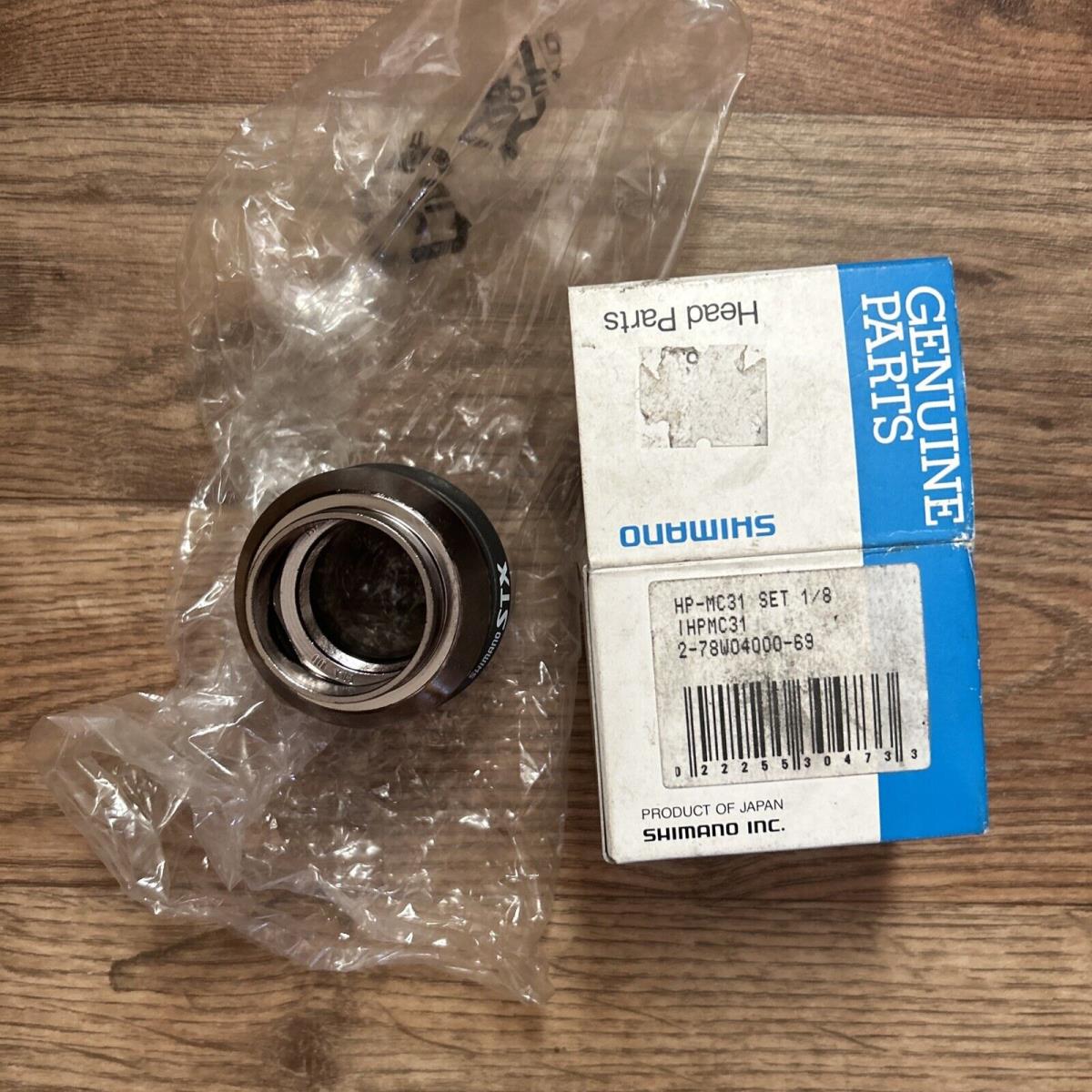 Shimano Stx-se MC31 / Nos 1-1/8 Headset- Vintage- Bearings- Mint