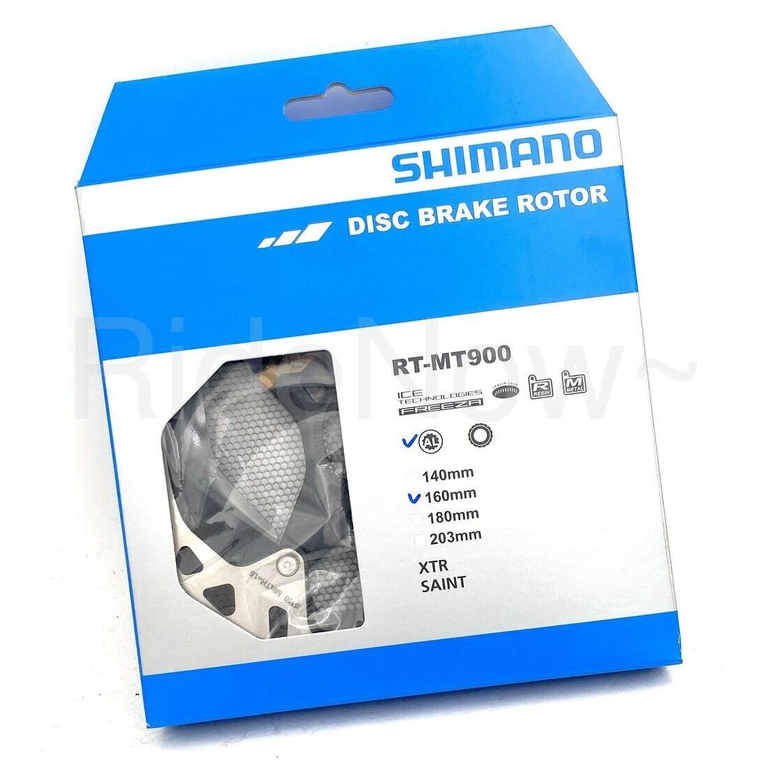 Shimano Xtr/saint Center Lock Ice Tech Mtb Bike Disc Brake Rotor RT-MT900 160mm