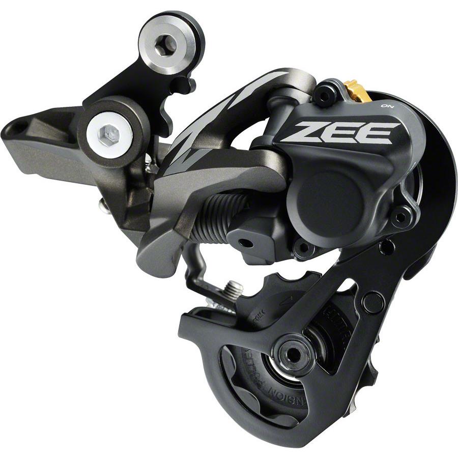Shimano Zee RD-M640-SS Rear Derailleur - 10 Speed Short Cage Gray with