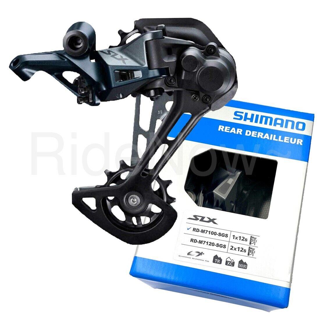 Shimano Slx RD-M7100-SGS Rear Derailleur Shadow+ 1x12S Max.51T Long Cage