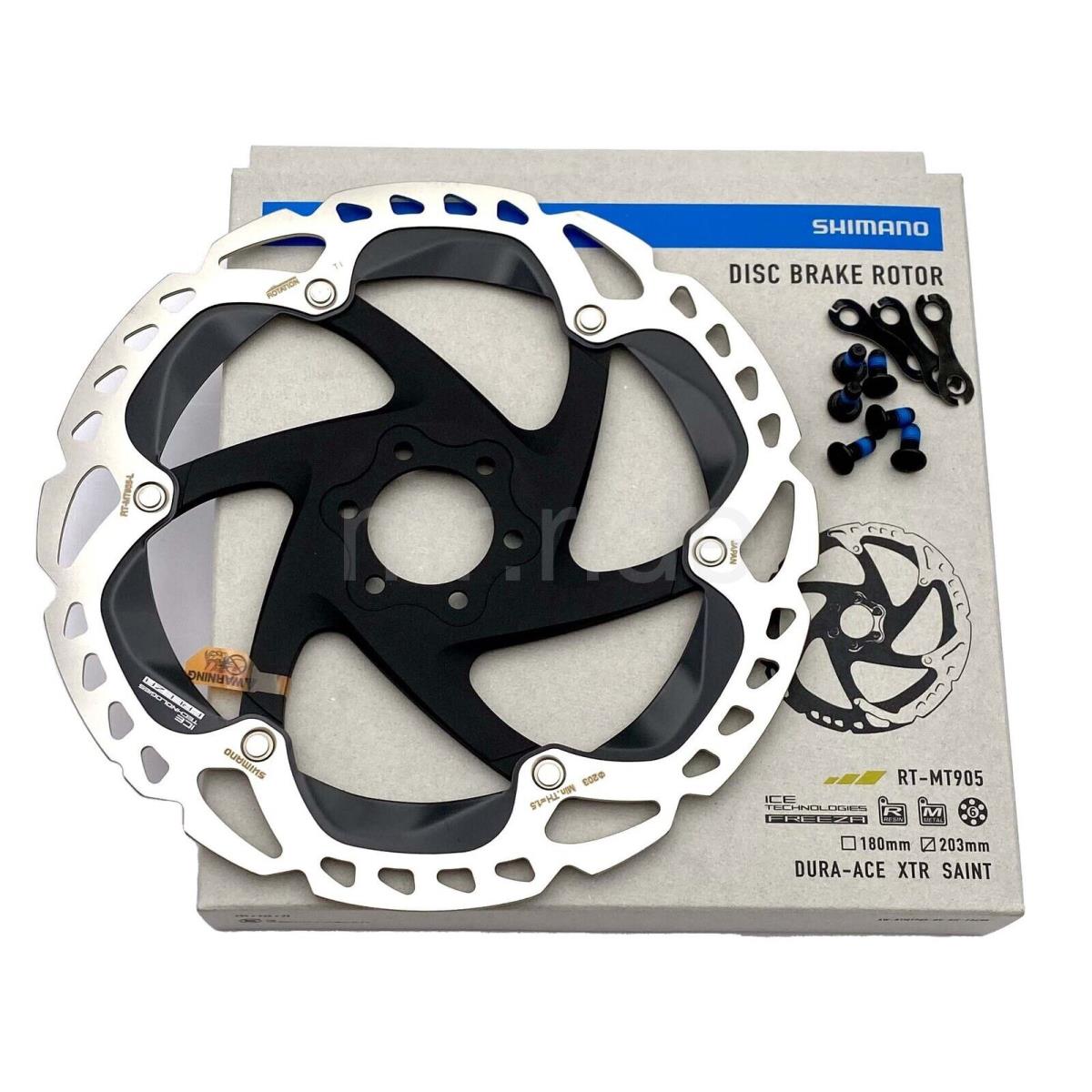 Shimano RT-MT905 6-Bolt Type Disc Brake Rotor 203mm Ice Tech Freeza