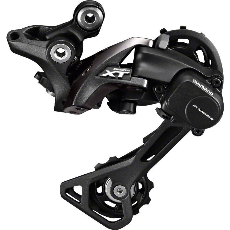 Shimano XT RD-M8000-GS Rear Derailleur - 11 Speed Medium Cage Black with Clut