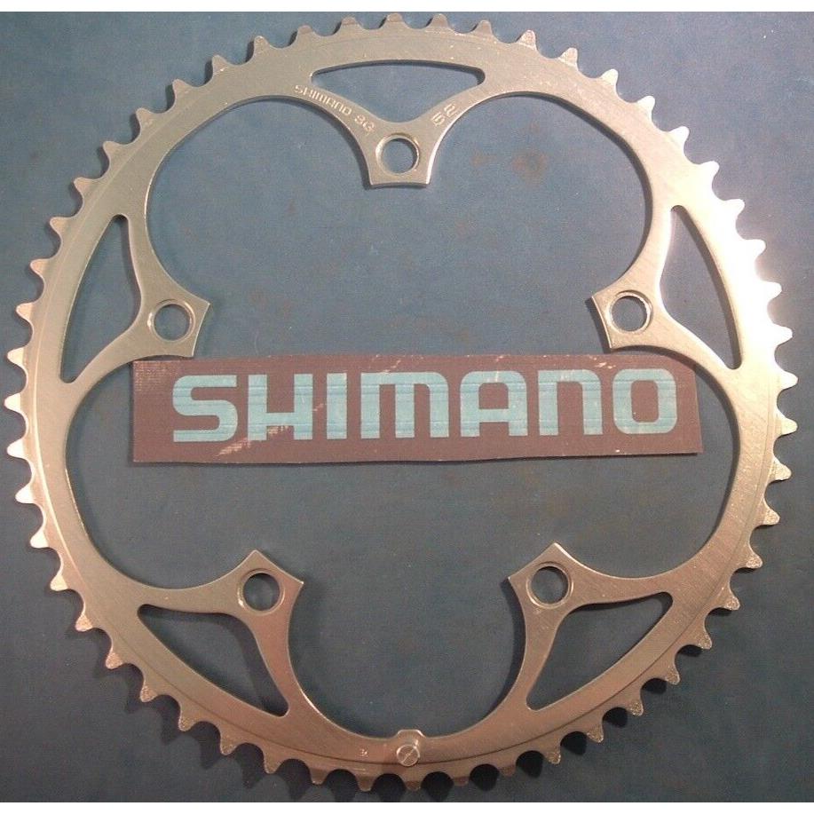 Shimano 600 Ultegra FC-6400 52Tx 130BCD Road Chainring- New/nos SG 5 to 8-Spd