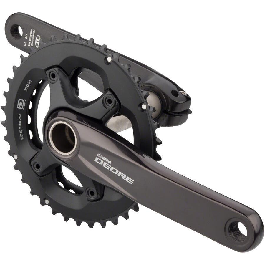 Shimano FC-M6000-2 Crankset 170mm 10-Speed 38/28t 96/64 Bcd Black