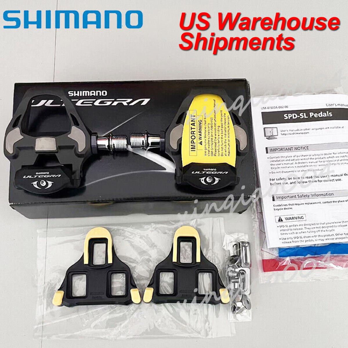 Shimano PD-R8000 Spd SL Clipless Pedals Standard Version with SM-SH11 Cleats US